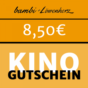 bambi Kinogutschein 8,50 Euro