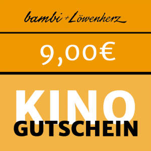 bambi Kinogutschein 9,00 Euro